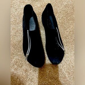 Arche LN black flats with zipper